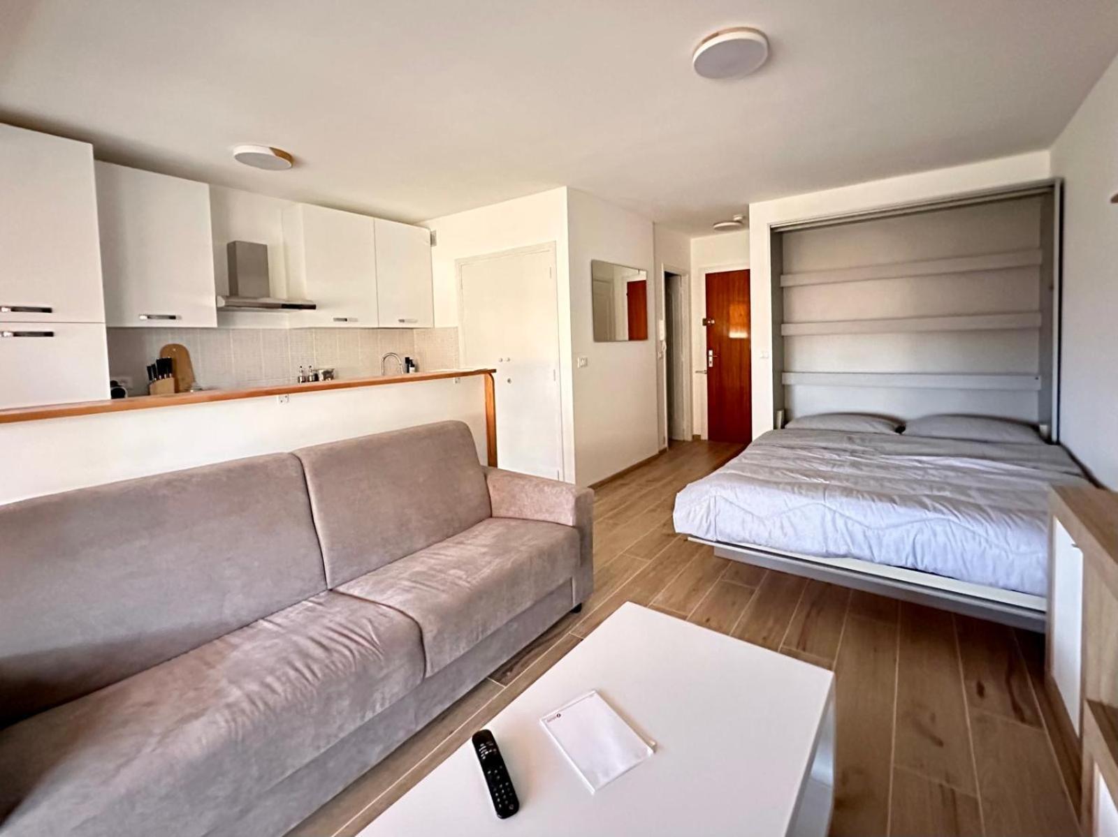 Studio Kialeo Pres De La Plage Avec Parking Roquebrune-Cap-Martin Buitenkant foto